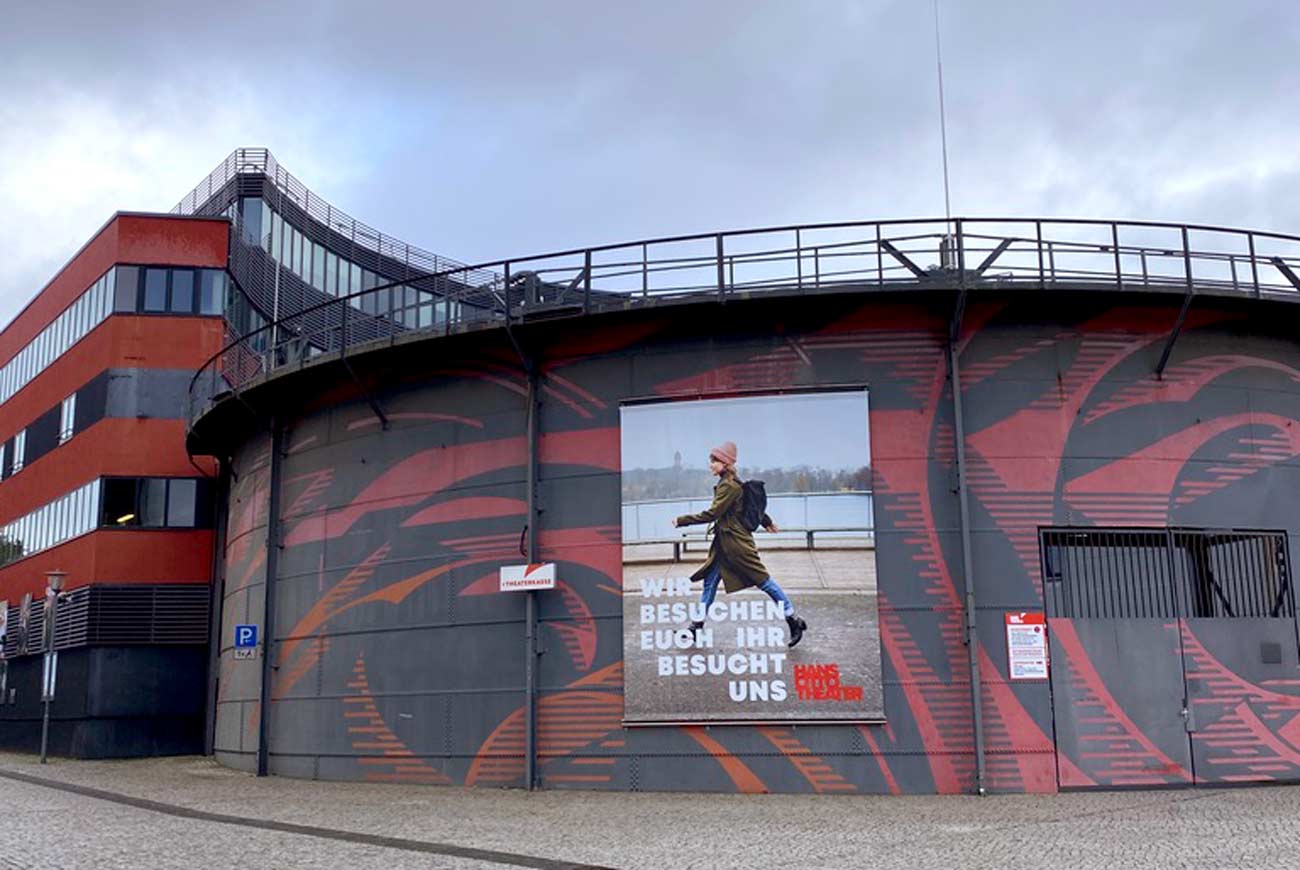 Bannerdruck EASYCHANGE individuelle Werbeanlage