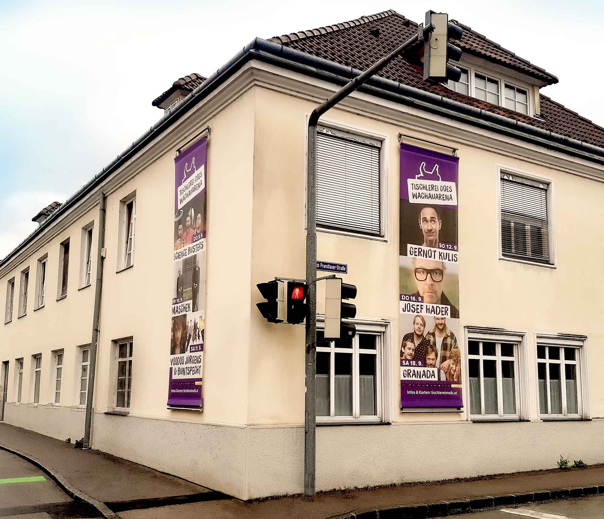 Bannerhalterung für Kultur