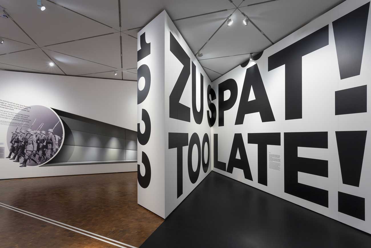 Wandtexte für Ausstellungen Werbetechnik Potsdam