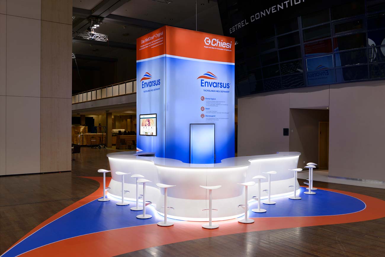 Fussbodenfolie-fuer-Messe bedruckte Folie für Bodenflächen