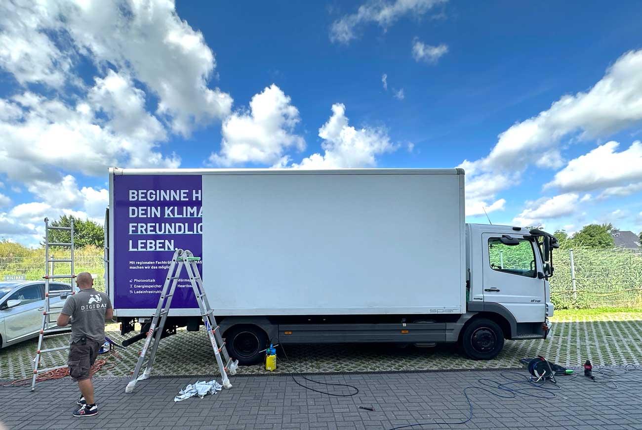 LKW Folierung Potsdam