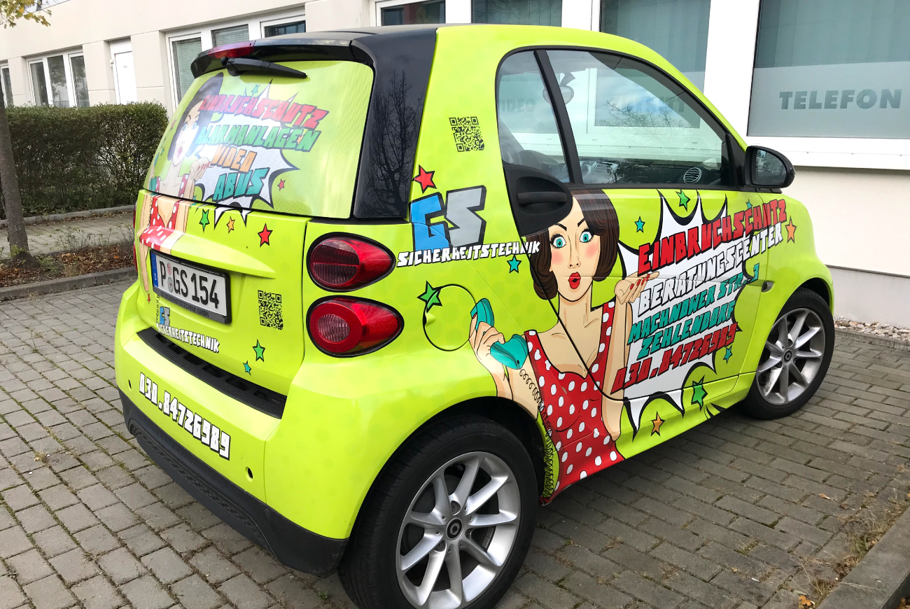 Smart-Fahrzeugbeschriftung-Design