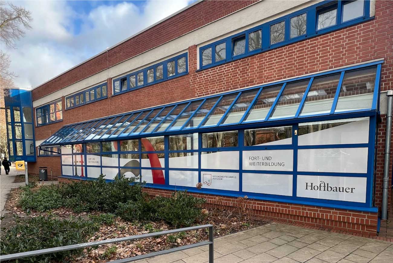 Foliendrucke für Fenster Grossformatdruck Berlin